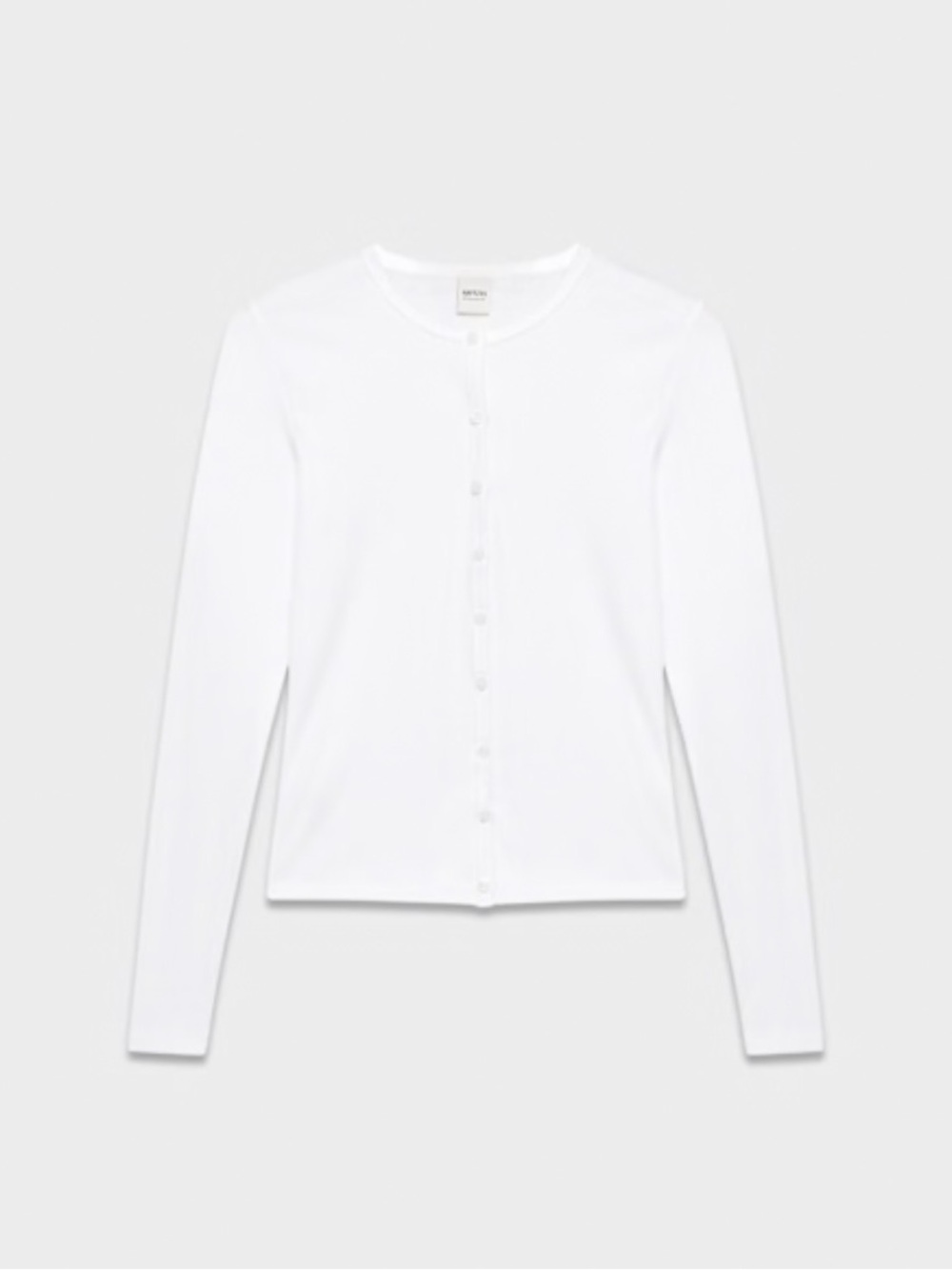 Aritzia white cotton homestretch crew button down sz l large new
